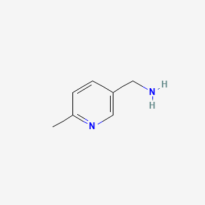 Chemical structure of (6-Methylpyridin-3-yl)methanamine