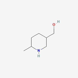 Chemical structure of (6-Methylpiperidin-3-Yl)Methanol