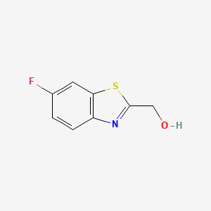 Chemical structure of (6-Fluorobenzo[d]thiazol-2-yl)methanol
