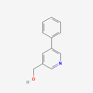 Chemical structure of (5-Phenylpyridin-3-yl)methanol