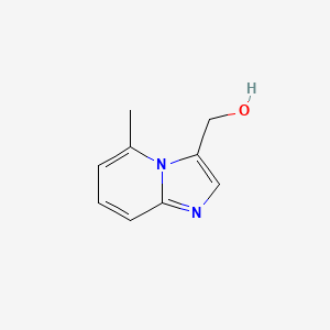 Chemical structure of (5-Methylimidazo[1,2-A]Pyridin-3-Yl)Methanol