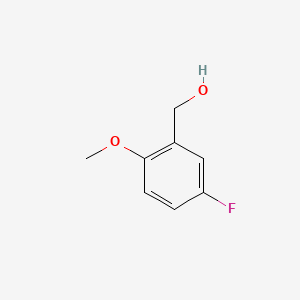 Chemical structure of (5-Fluoro-2-methoxyphenyl)methanol