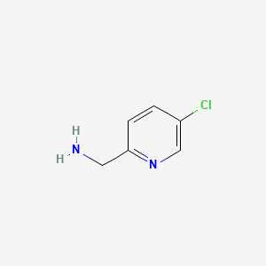Chemical structure of (5-Chloropyridin-2-yl)methanamine