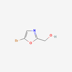 Chemical structure of (5-Bromooxazol-2-yl)methanol