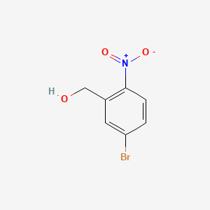 Chemical structure of (5-Bromo-2-nitrophenyl)methanol