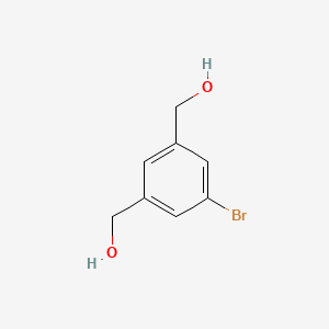 Chemical structure of (5-Bromo-1,3-phenylene)dimethanol