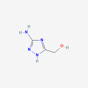 Chemical structure of (5-Amino-1H-1,2,4-triazol-3-yl)methanol
