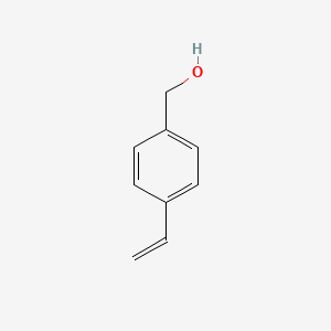 Chemical structure of (4-Vinylphenyl)methanol