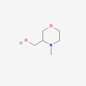 Chemical structure of (4-Methylmorpholin-3-yl)methanol