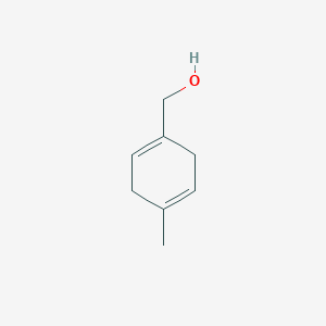 Chemical structure of (4-Methylcyclohexa-1,4-dien-1-yl)methanol