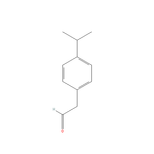 Chemical structure of p-Isopropylphenylacetaldehyde