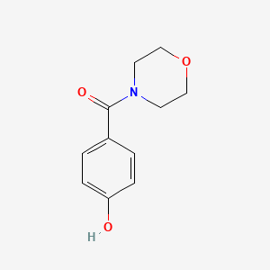 Chemical structure of (4-Hydroxyphenyl)(morpholino)methanone