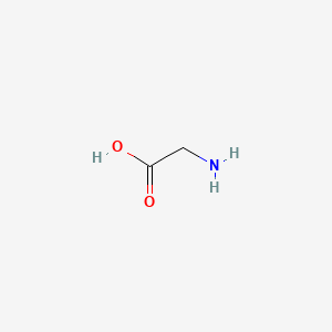 Chemical structure of (4-Hydroxybutyl)glycine