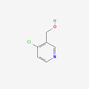 Chemical structure of (4-chloropyridin-3-yl)methanol