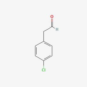 Chemical structure of (4-Chlorophenyl)acetaldehyde