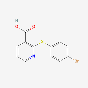 Chemical structure of (4-Bromophenyl)(4-nitrophenyl)sulfane
