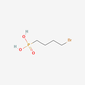 Chemical structure of (4-Bromobutyl)phosphonic Acid