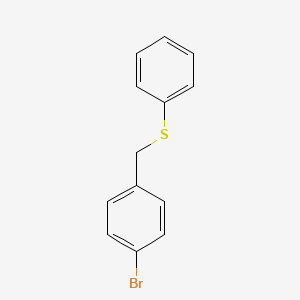 Chemical structure of (4-Bromobenzyl)(phenyl)sulfane