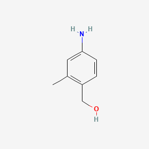 Chemical structure of (4-Amino-2-methylphenyl)methanol