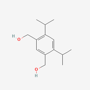 Chemical structure of (4,6-Diisopropyl-1,3-phenylene)dimethanol