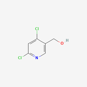 Chemical structure of (4,6-Dichloropyridin-3-yl)methanol