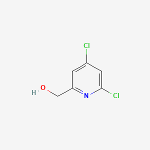Chemical structure of (4,6-Dichloropyridin-2-yl)methanol