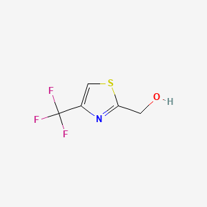 Chemical structure of (4-(Trifluoromethyl)thiazol-2-yl)methanol