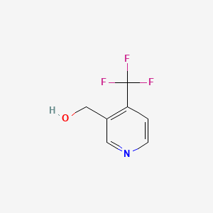 Chemical structure of (4-(Trifluoromethyl)pyridin-3-yl)methanol