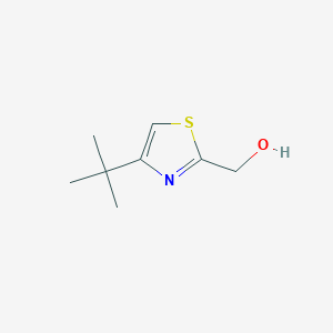 Chemical structure of (4-(tert-Butyl)thiazol-2-yl)methanol