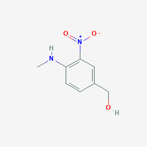 Chemical structure of (4-(Methylamino)-3-nitrophenyl)methanol
