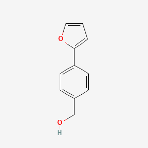 Chemical structure of [4-(2-Furyl)phenyl]methanol