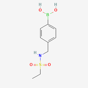 Chemical structure of (4-(Ethylsulfonamidomethyl)phenyl)boronic acid