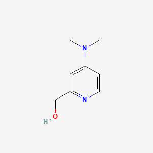 Chemical structure of (4-(dimethylamino)pyridin-2-yl)methanol