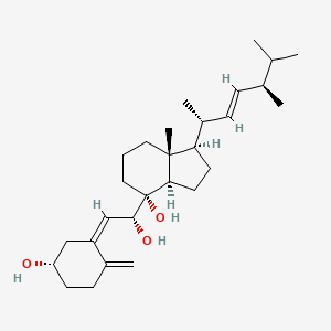 Chemical structure of (3β,5Z,7R,8α,22E)-9,10-Secoergosta-5,10(19),22-triene-3,7,8-triol
