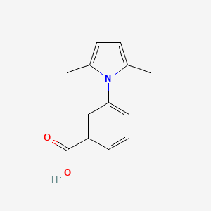 Chemical structure of (3S)-3-amino-3-naphthalen-2-ylpropanoic acid
