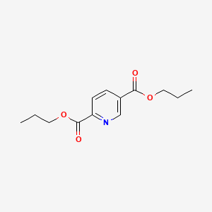 Chemical structure of (3S)-3-(Hydroxymethyl)-4-morpholinecarboxylic Acid Phenylmethyl Ester