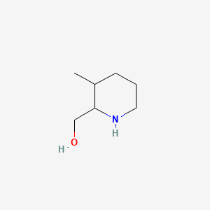 Chemical structure of (3-Methylpiperidin-2-yl)methanol