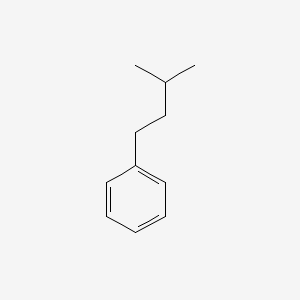Chemical structure of Isopentylbenzene