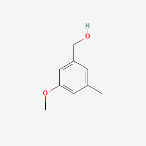 Chemical structure of (3-Methoxy-5-methylphenyl)methanol