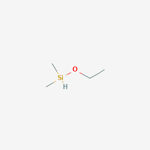 Chemical structure of (3-chloropropyl)ethoxydimethylsilane