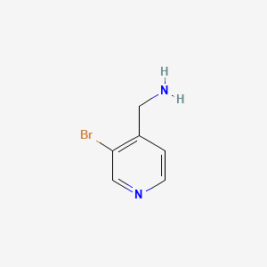 Chemical structure of (3-Bromopyridin-4-yl)methanamine