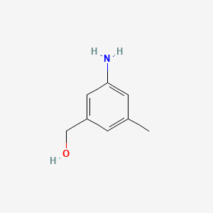 Chemical structure of (3-Amino-5-methylphenyl)methanol