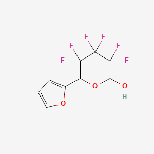 Chemical structure of (3,5-Bis(trifluoromethoxy)phenyl)methanol