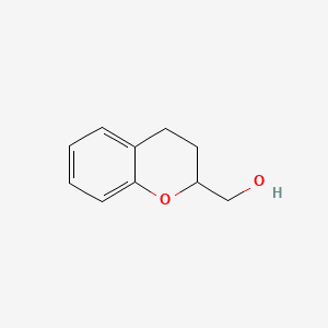 Chemical structure of 2-(Hydroxymethyl)chroman