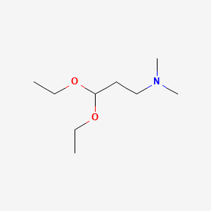 Chemical structure of (3,3-Diethoxypropyl)dimethylamine
