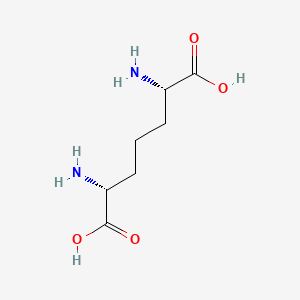 Chemical structure of Diaminopimelic Acid