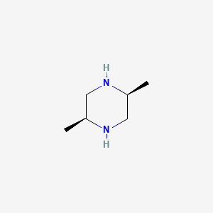 Chemical structure of (2S,5S)-2,5-Dimethylpiperazine
