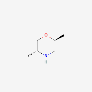 Chemical structure of (2S,5R)-2,5-Dimethylmorpholine