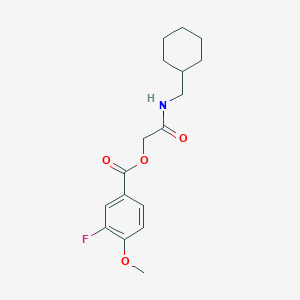Chemical structure of (2S,4R)-1-(tert-Butoxycarbonyl)-4-(3-fluorobenzyl)pyrrolidine-2-carboxylic acid