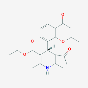 Chemical structure of N-Fmoc-L-threonine Allyl Ester